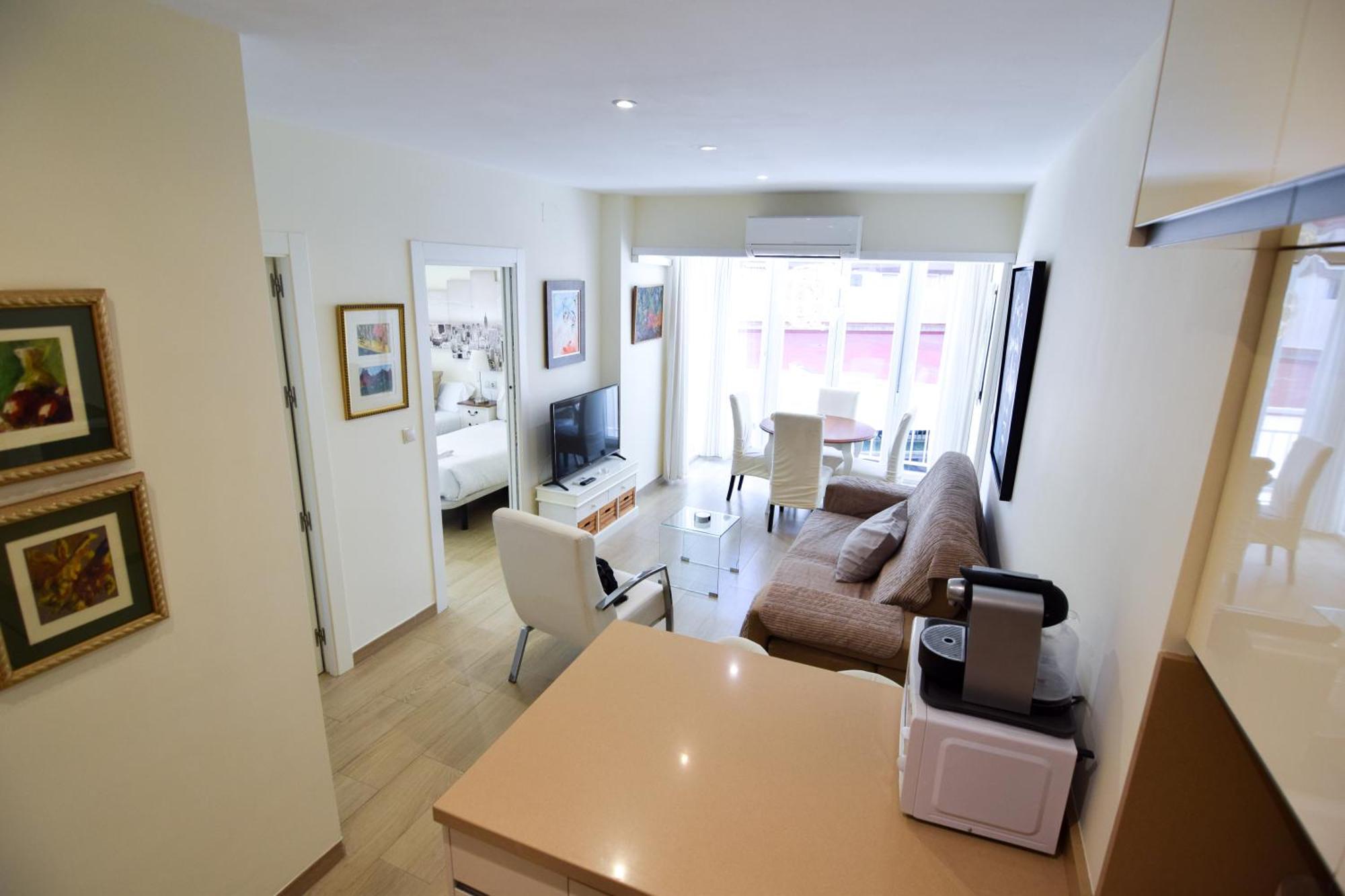 Malagueta Beachside Charm Apartman Málaga Kültér fotó