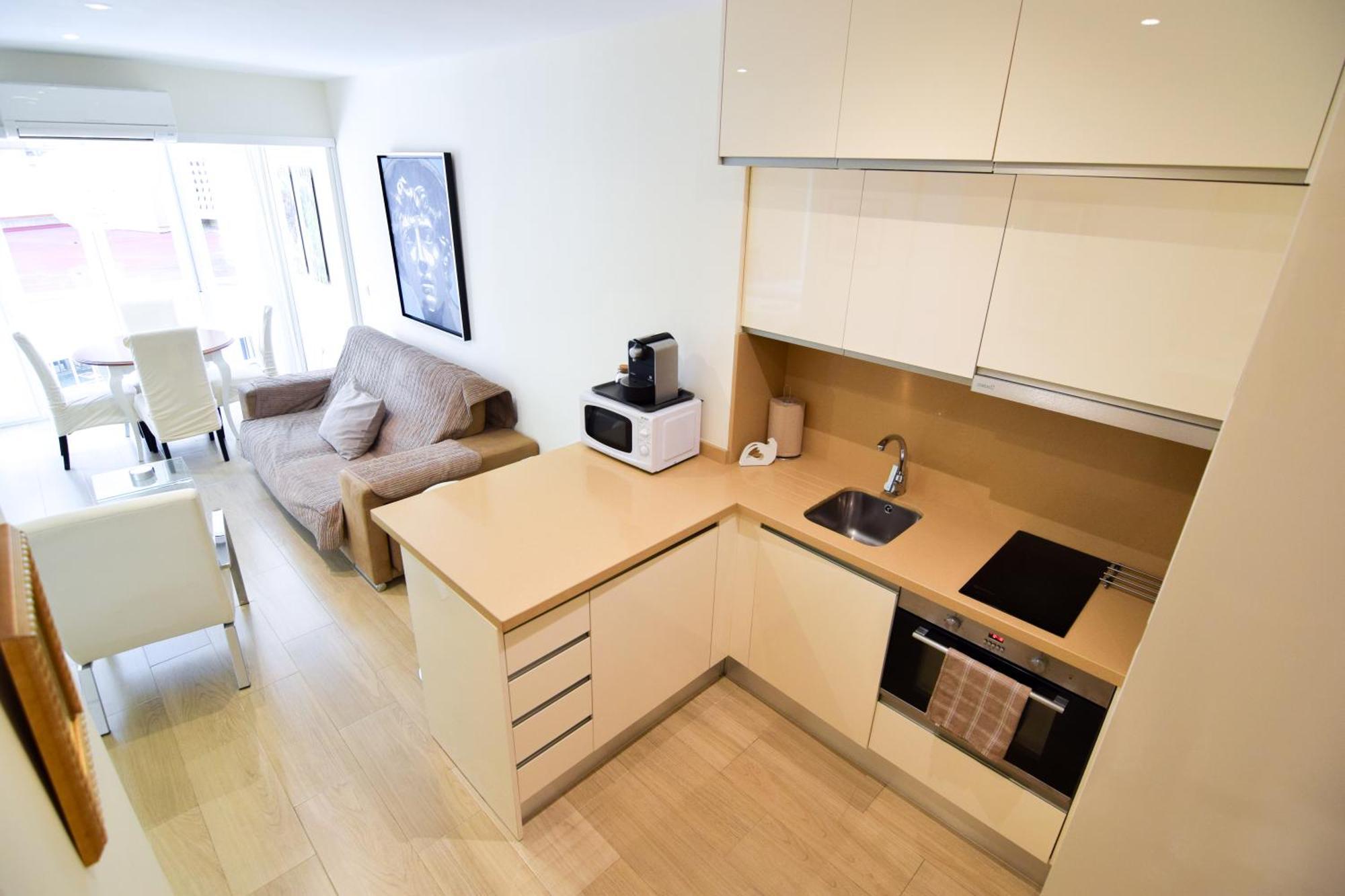 Malagueta Beachside Charm Apartman Málaga Kültér fotó