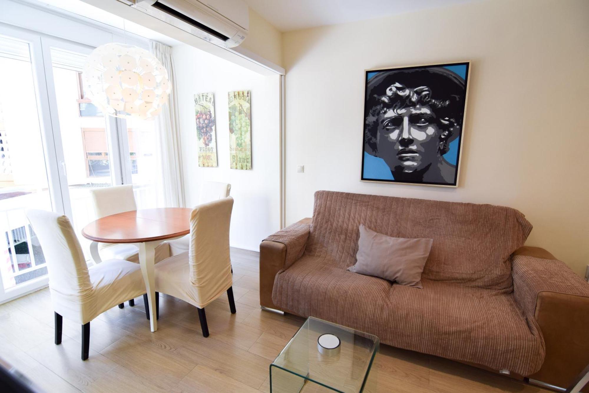 Malagueta Beachside Charm Apartman Málaga Kültér fotó
