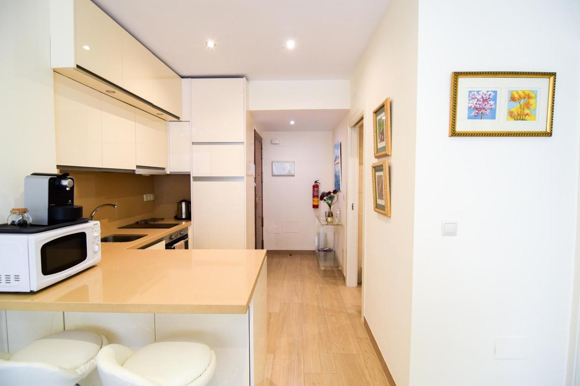 Malagueta Beachside Charm Apartman Málaga Kültér fotó