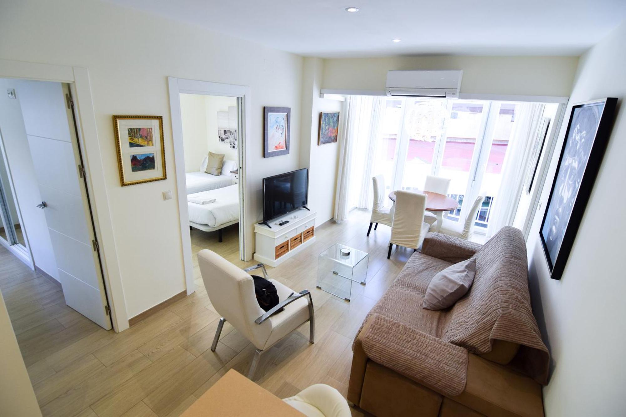 Malagueta Beachside Charm Apartman Málaga Kültér fotó