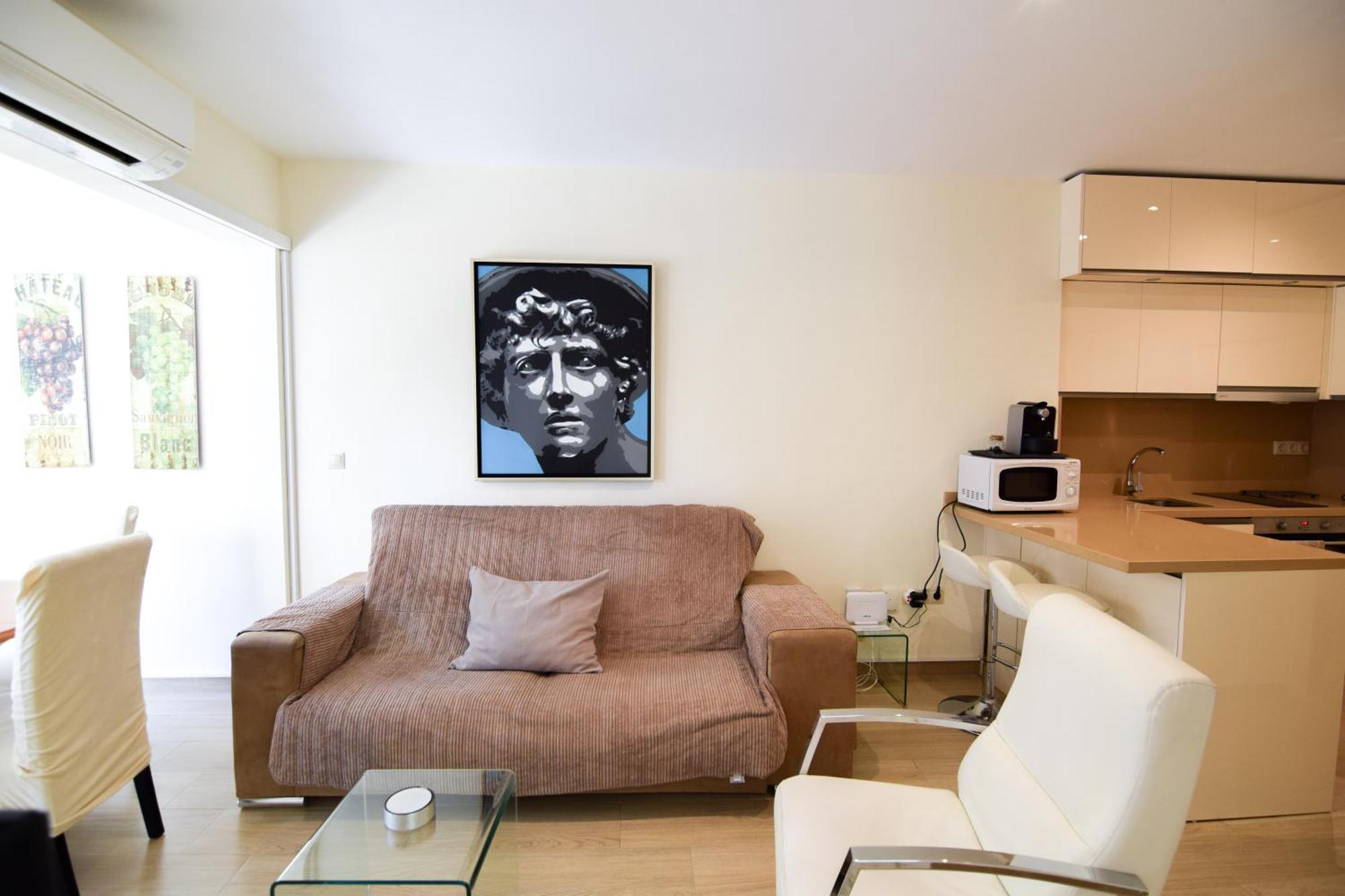 Malagueta Beachside Charm Apartman Málaga Kültér fotó