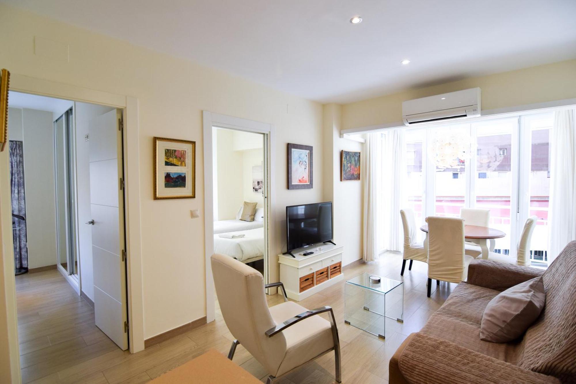 Malagueta Beachside Charm Apartman Málaga Kültér fotó